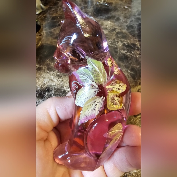 Fenton Stylized Cat - Picture 4 of 14